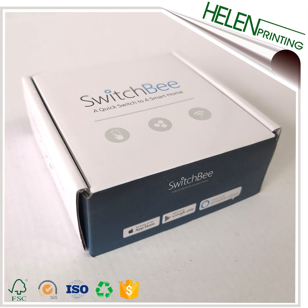 智能開(kāi)關(guān)包裝盒印刷